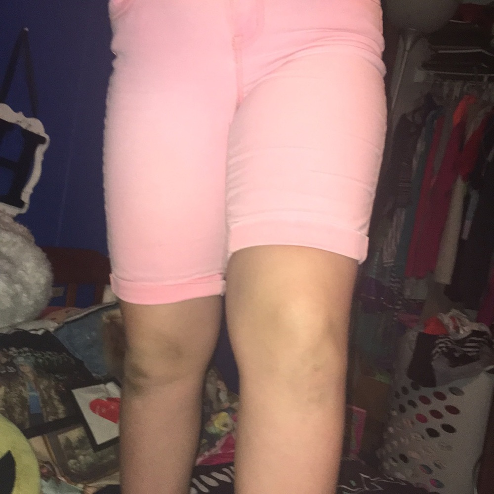 Pink shorts